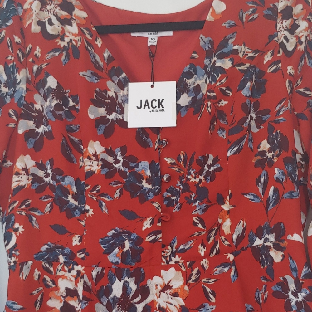 Floral printed dress - Picture 2 of 4